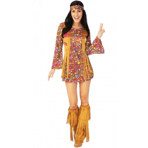 Summer of love ladies 60s Costume - Women Hippie Costumes